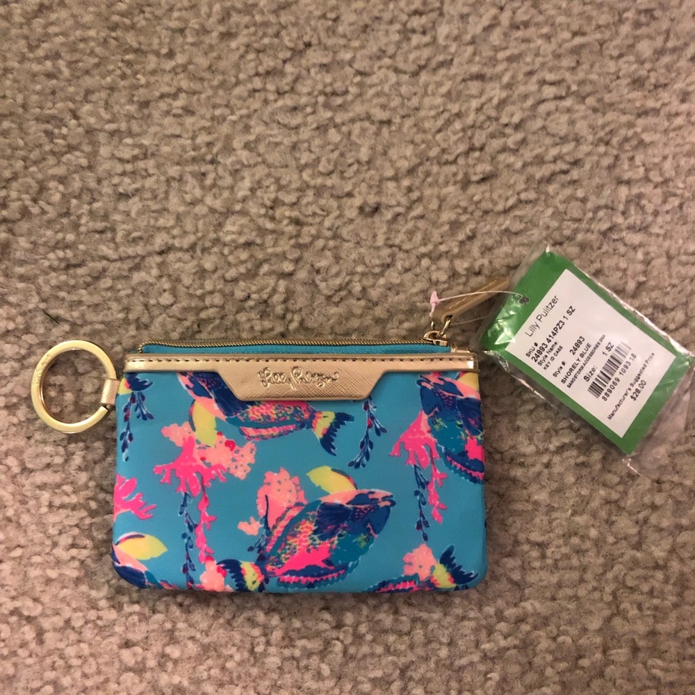 lilly pulitzer key ID wallet